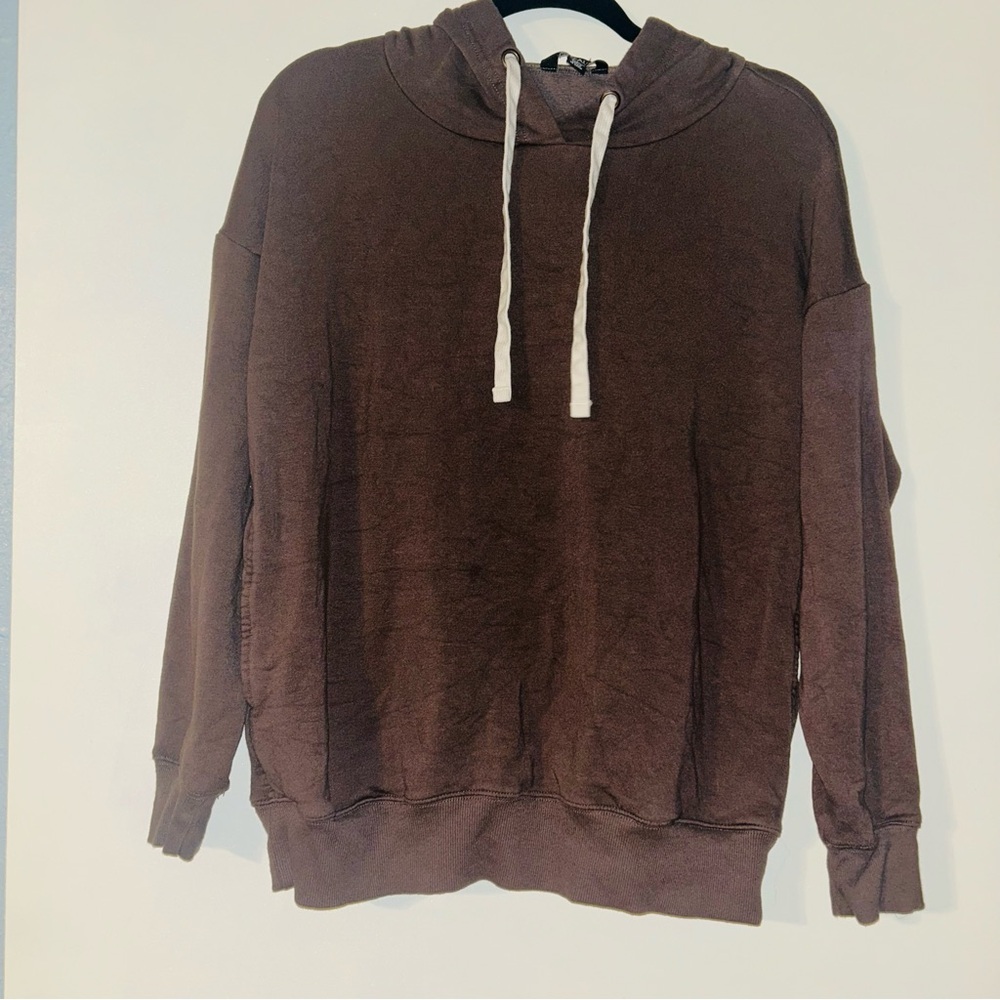 Buffalo David Bitton Chocolate Hoodie Sweater